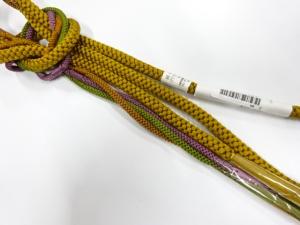 未使用品　正絹　手組帯締め